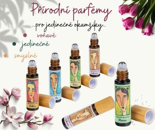 Objevte kouzlo přírody v každé kapce! Tyto přírodní olejové parfémy jsou dokonalou harmonií vůní, která zvýrazní vaši...